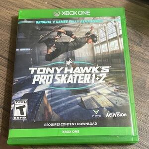 Tony Hawk's Pro Skater 1 + 2 for Xbox One - Green Case